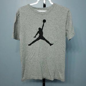Air Jordan Kids Grey Michael Jordan Jump Logo |Size: L